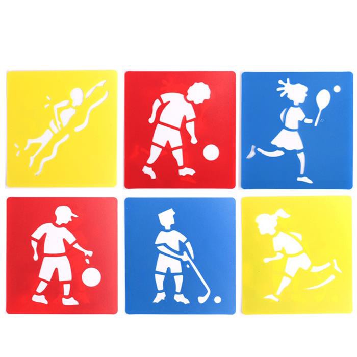 Colorful Glossy PP Stencil